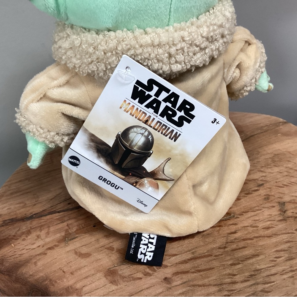 🟢 NWT - Star Wars Plush - The Mandalorian - Baby Yoda - Grogu - Disney - Mattel - Picture 5 of 11